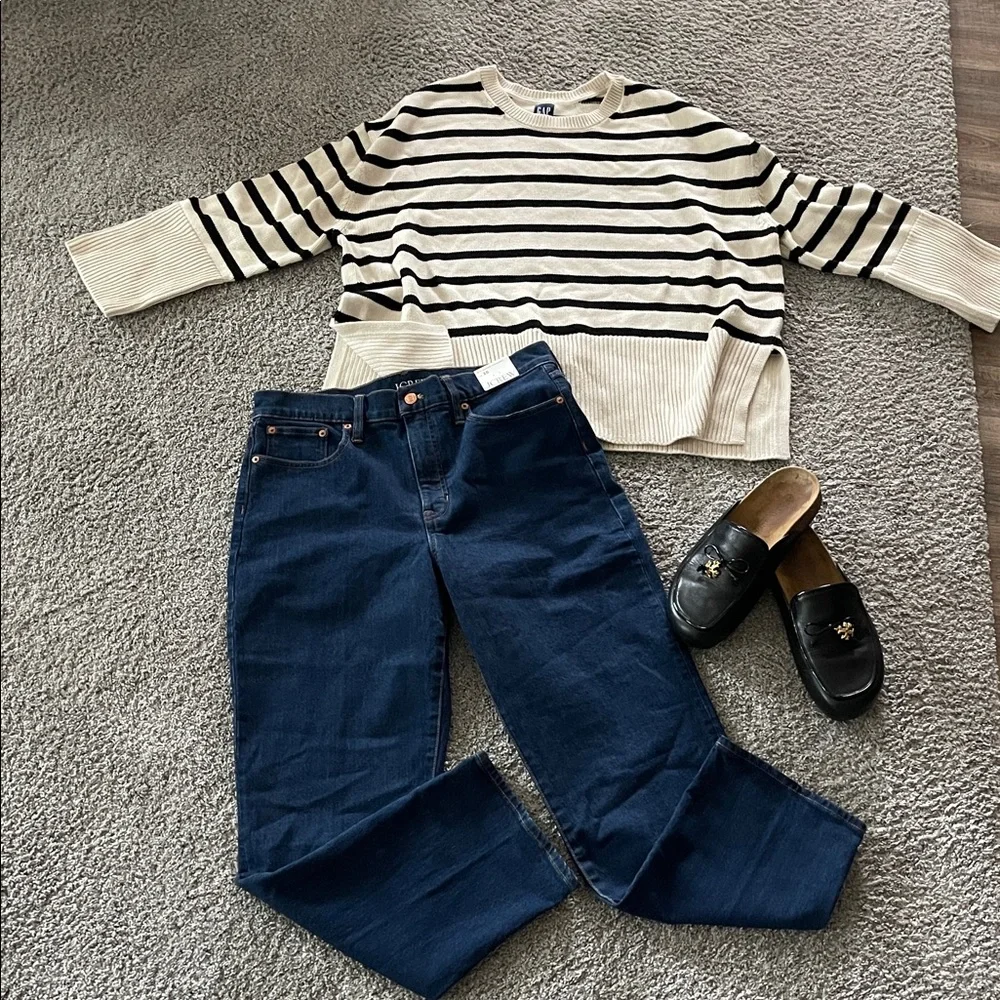 NWT! J. Crew 90s Classic Straight Leg Jeans sz30 in dark wash - Picture 13 of 14